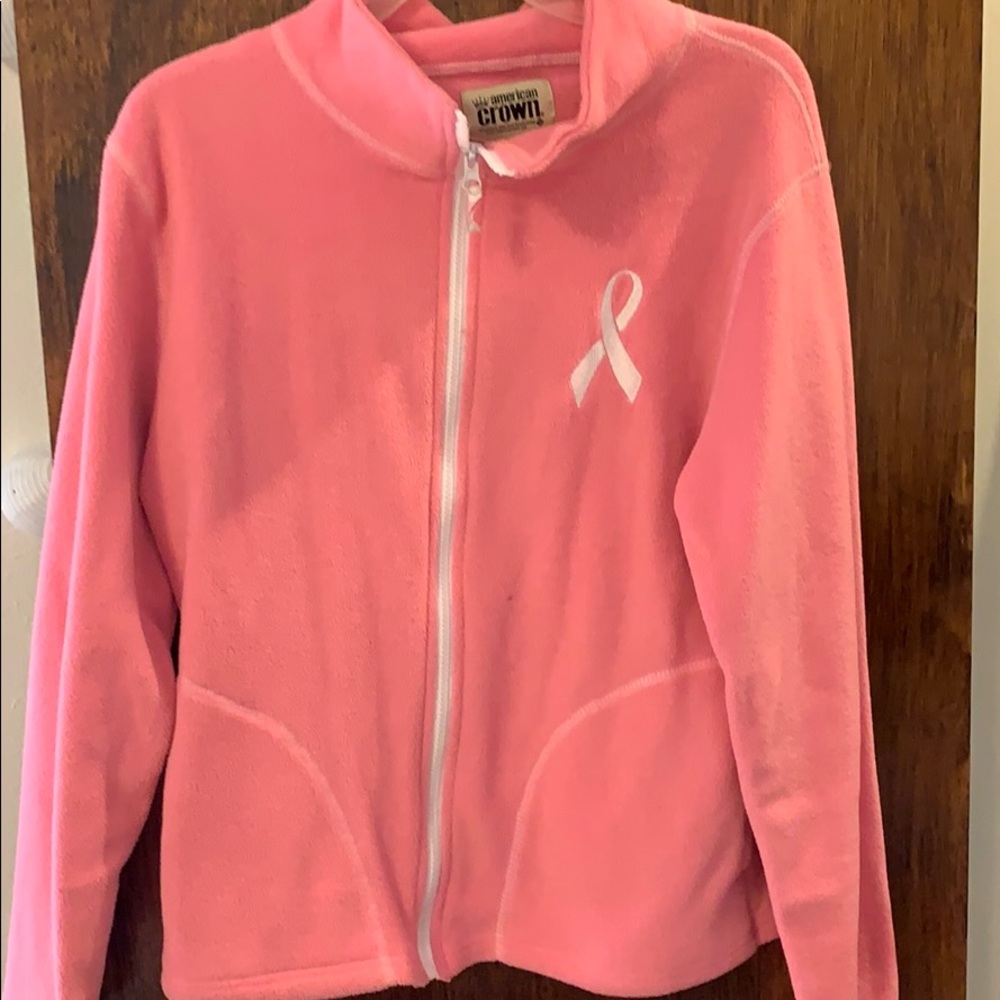 Pink cancer awareness jacket